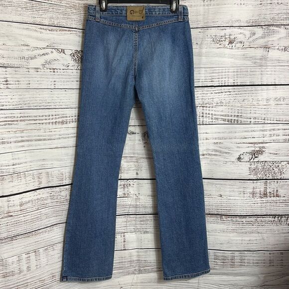 Vintage Dolce& Gabbana jeans womens size 30 Y2K straight wide legs Made in Italy - Picture 4 of 13